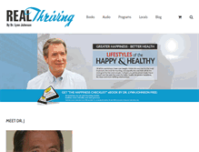 Tablet Screenshot of drlynnjohnson.com